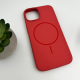 Чохол Silicone case Beats with Magnetic для iPhone 13 camellia PLS-00-00155180