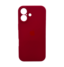 Чохол Silicone Case Full Camera Protective для iPhone 17 rose red PLS-00-00150702