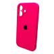 Чохол Silicone Case Full Camera Protective для iPhone 16 barbie pink PLS-00-00130758