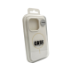 Чохол Silicone case Beats with Magnetic для iPhone 13 Pro white PLS-00-00155602