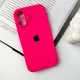 Чохол Silicone Case Full Camera Protective для iPhone 16 barbie pink PLS-00-00130758