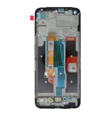 Дисплей Realme 8i з сенсором та рамкою black PLS-00-00124413