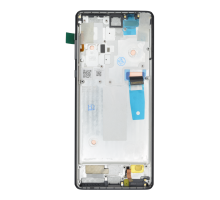 Дисплей Motorola XT2061 Moto Edge Plus з сенсором та рамкою black (Original China) PLS-00-00102104