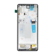 Дисплей Motorola XT2061 Moto Edge Plus з сенсором та рамкою black (Original China) PLS-00-00102104