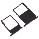 Тримач SIM-карти Nokia 3 (TA-1032) Dual Sim black PLS-00-00048557
