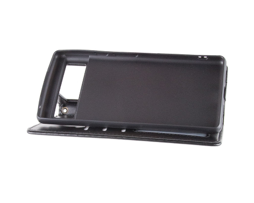 Чохол-книжка Leather GETMAN with card holder Google Pixel 7a black PLS-00-00128753