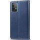 Чохол-книжка Leather GETMAN with card holder Samsung A336 Galaxy A33 blue PLS-00-00128859