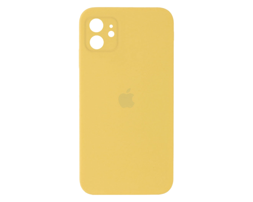 Чохол Silicone Case Full Camera Protective iPhone 12 yellow PLS-00-00107594