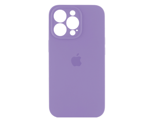 Чохол Silicone Case Full Camera Protective iPhone 14 Pro Max light purple PLS-00-00108856