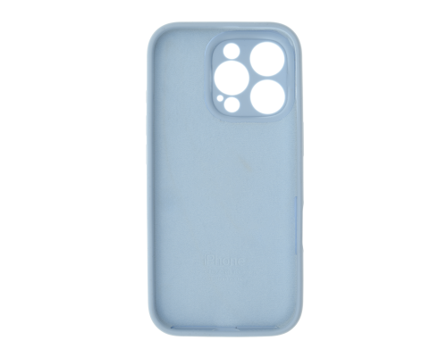 Чохол Silicone Case Full Camera Protective iPhone 16 Pro lilac blue PLS-00-00130572