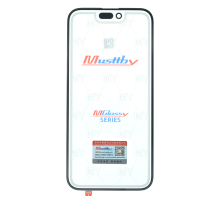 Скло дисплея iPhone 15 Plus з OCA black (Musttby) PLS-00-00130431