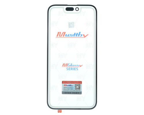 Скло дисплея iPhone 15 Plus з OCA black (Musttby) PLS-00-00130431