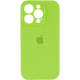 Чохол Silicone Case Full Camera Protective iPhone 16 Pro Max neon green PLS-00-00130870