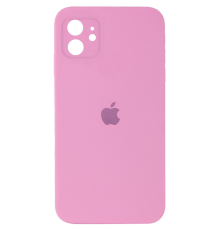 Чохол Silicone Case Квадратні Борти Full Camera iPhone 11 light pink PLS-00-00102591