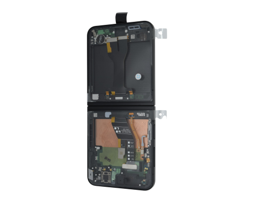 Дисплей Samsung F741 Galaxy Flip6 5G (Inner Дисплей) з сенсором та рамкою black (Original) PLS-00-00142023