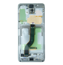 Дисплей Samsung G985 Galaxy S20 Plus з сенсором та рамкою white (Original) PLS-00-00090116