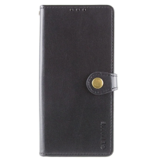 Чохол-книжка Leather GETMAN with card holder Samsung A235 Galaxy A23 black PLS-00-00164141