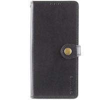 Чохол-книжка Leather GETMAN with card holder Xiaomi Redmi Note 15 Pro black PLS-00-00164187