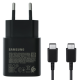 Зарядний пристрій Samsung EP-TA800 25W 3A 1USB-C retail packing з кабелем Type-C (Original) black PLS-00-00107378