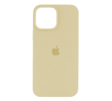 Чохол Silicone Case Full Protective iPhone 13 Pro Max cream yellow PLS-00-00108931