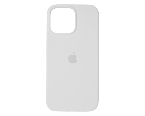 Чохол Silicone Case Full Protective iPhone 16 Pro Max white PLS-00-00130650