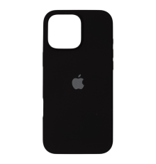 Чохол Silicone Case Full Protective iPhone 16 Pro black PLS-00-00130610