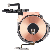 Шлейф iPhone 12 mini з кнопками ввімкнення, гучності та бездротовою зарядкою (Original Used) PLS-00-00107469