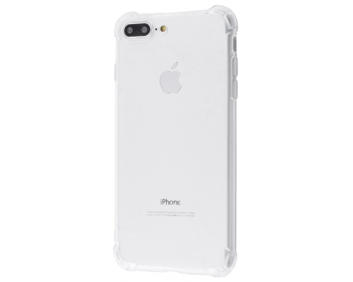 Чохол WXD Silicone 0.8 mm HQ iPhone 7 Plus (8 Plus) transparent PLS-00-00077182
