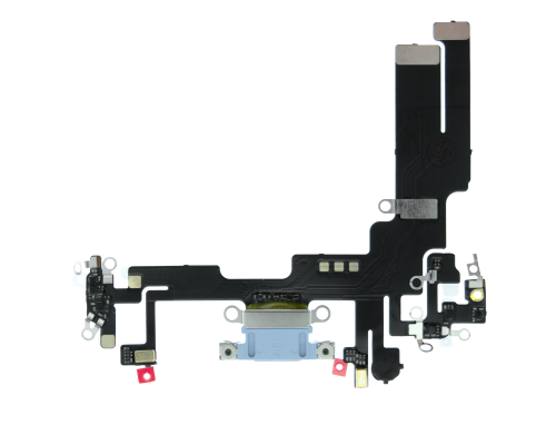 Шлейф iPhone 14 з роз'ємом зарядки blue (Original China) PLS-00-00107167