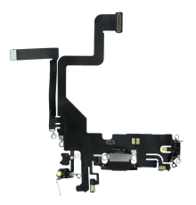 Шлейф iPhone 14 Pro з роз'ємом зарядки black PLS-00-00107196