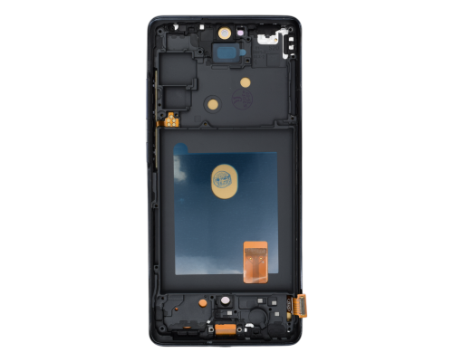 Дисплей Samsung G780 Galaxy S20 FE з сенсором та рамкою blue (OLED) (Big size) PLS-00-00141419