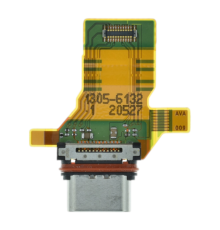 Шлейф Sony G8141 Xperia XZ Premium з роз'ємом зарядки (Original Used) PLS-00-00137664