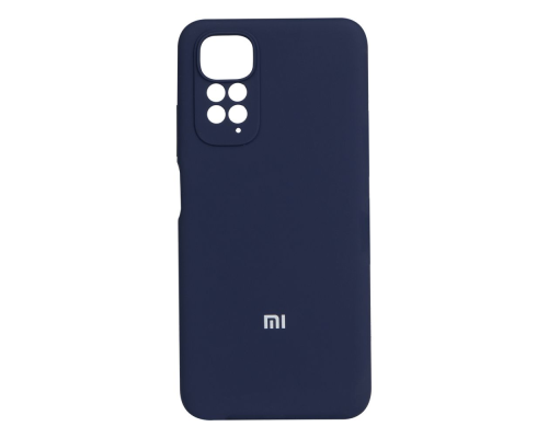 Чохол Silicone Cover Full Camera Xiaomi Redmi Note 11 midnight blue PLS-00-00103537