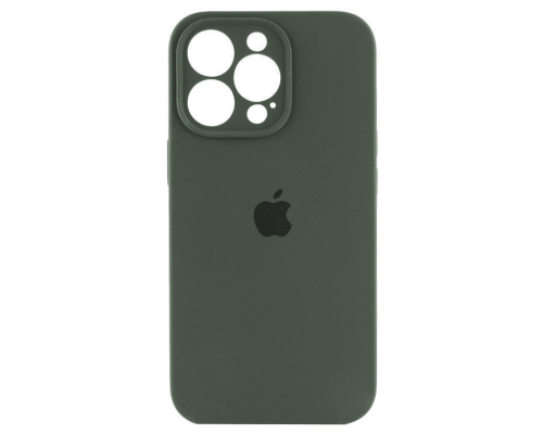 Чохол Silicone Case Full Camera Protective iPhone 13 Pro dark green PLS-00-00104563