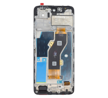 Дисплей Infinix Hot 40i з сенсором та рамкою black (Used) (ver. TXD) PLS-00-00163288