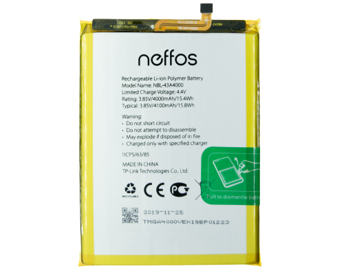 Акумулятор TP-Link Neffos NBL-43A4000 (Original China) PLS-00-00068175