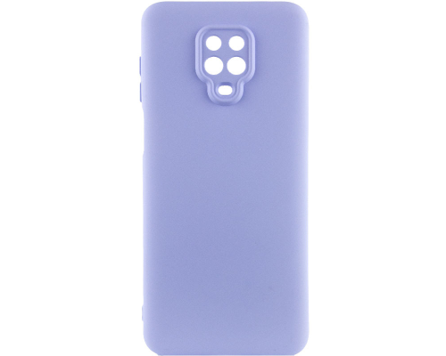 Чохол Silicone Cover Full Camera Xiaomi Redmi Note 9s lilac blue PLS-00-00117551