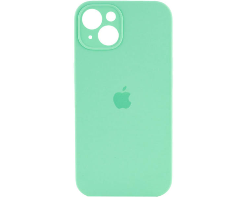 Чохол Silicone Case Full Camera Protective iPhone 14 spearmint PLS-00-00104552