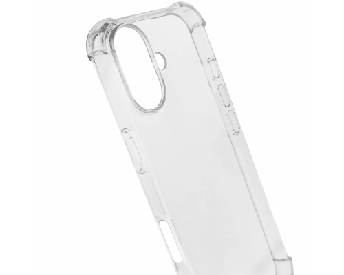 Чохол WXD Silicone 0.8 mm HQ iPhone 17 transparent PLS-00-00147805