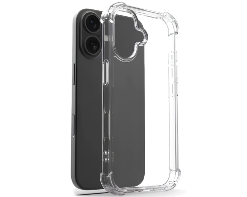 Чохол WXD Silicone 0.8 mm HQ iPhone 17 transparent PLS-00-00147805