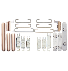 Комплект бічних кнопок корпусу для Apple iPhone 11 Pro gold PLS-00-00077791