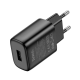Зарядний пристрій Hoco C134A 12W 2.4A USB-A black PLS-00-00139611