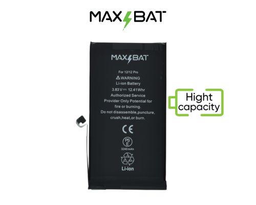 Акумулятор iPhone 12, 12 Pro (Max Bat Plus) PLS-00-00135632