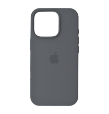 Чохол Silicone Case Full Protective iPhone 15 Pro dark gray PLS-00-00109643