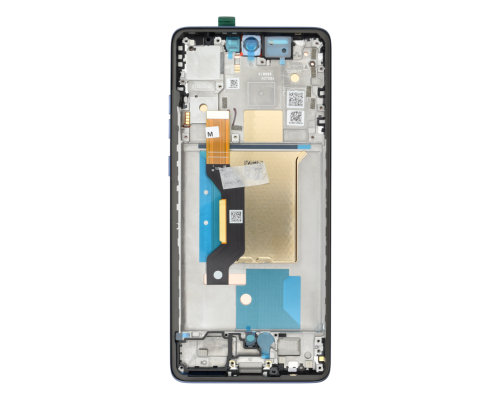 Дисплей Motorola XT2503 Moto Edge 60 Fusion з сенсором та рамкою (slipstream) dark blue (Original) PLS-00-00145968