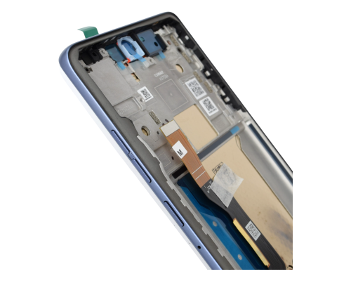 Дисплей Motorola XT2503 Moto Edge 60 Fusion з сенсором та рамкою (slipstream) dark blue (Original) PLS-00-00145968