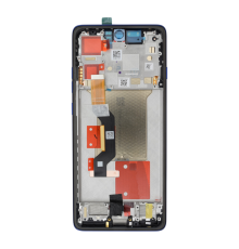 Дисплей Motorola XT2507 Moto Edge 60 Pro з сенсором та рамкою blue (Original) PLS-00-00142743