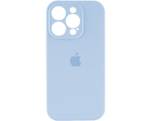 Чохол Silicone Case Full Camera Protective iPhone 15 Pro Max mist blue PLS-00-00115772