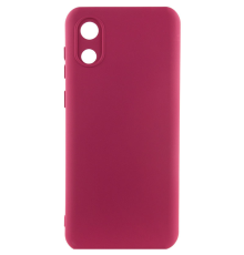 Чохол Silicone Cover Full Camera Samsung A032 Galaxy A03 Core marsala PLS-00-00103739