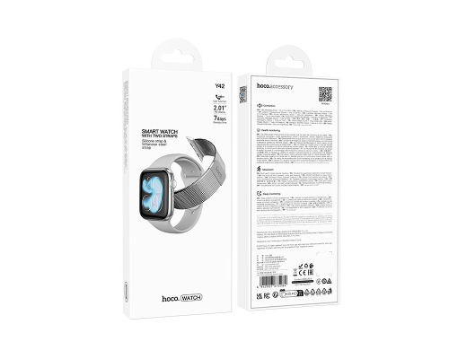 Смарт годинник Hoco Y42 Smart sports gray PLS-00-00161968